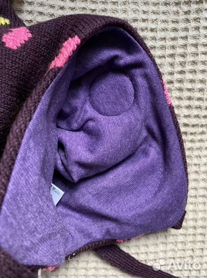 Шапка-шлем шанти-пунти, осень-зима