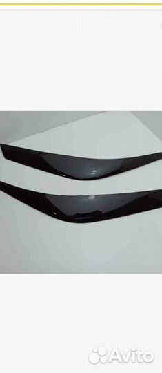 Реснички на фары Хендай Солярис 2014-2023