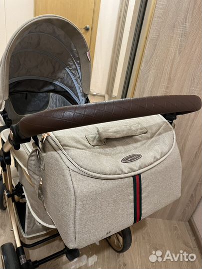 Коляска для новорожденных Luxmom dalux 608 3В1