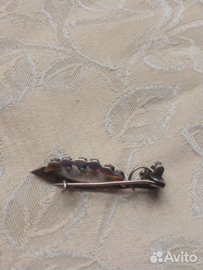 Брошь серебро СССР