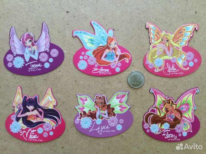 Winx Club кукла Винкс магниты 3 сезон