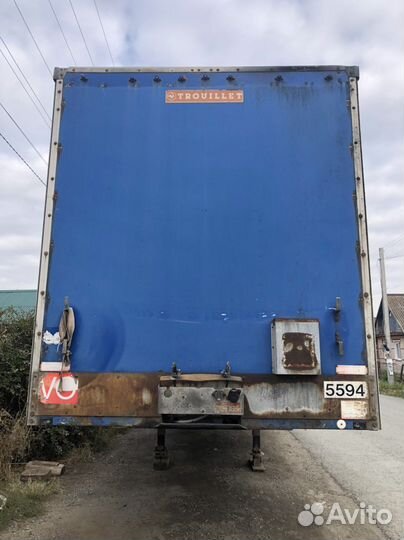 Передний борт полуприцепа