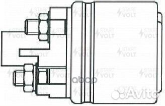 Реле втягивающее стартера для а/м Лада Vesta
