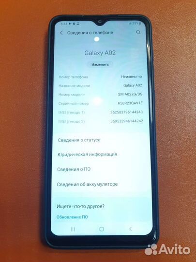 Samsung galaxy a02 2/32