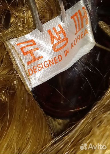 Хвост шиньон на крабе