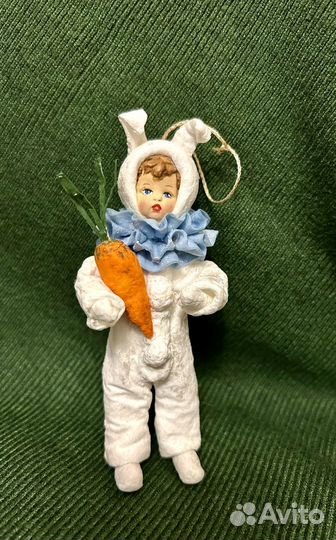 Ватная ёлочная игрушка