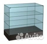 Прилавок монолитный Базис со стеклянным веh(jv