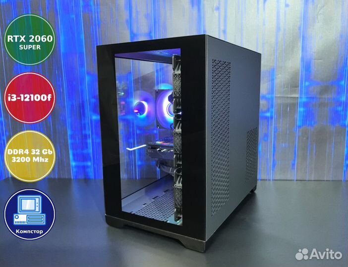 Сборки пк i3-RTX2060SUP-32DDR4-HZV7159063482-H610