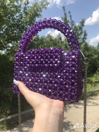 Сумка из бусин