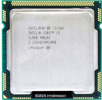 Intel Core i5-661 3.33 GHz 2core svga 87W LGA1156