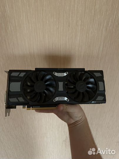 Видеокарта Nvidia GeForce GTX 1070 evga