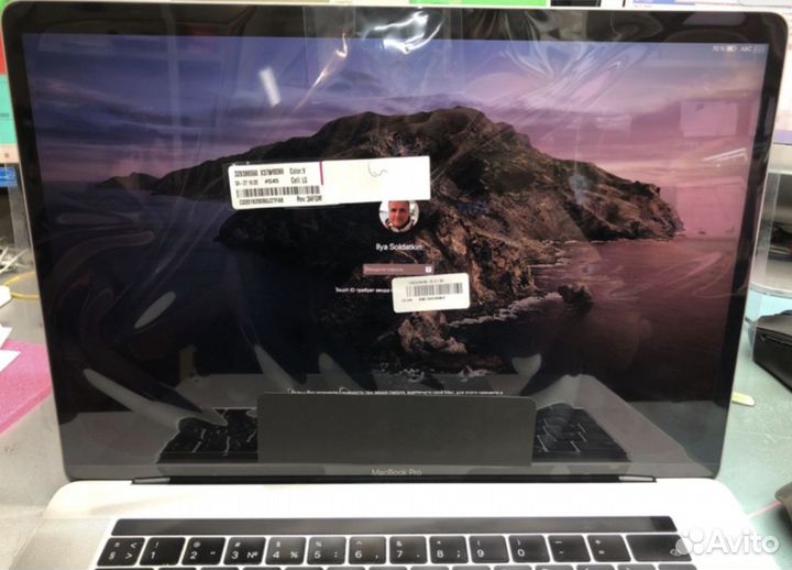 Дисплей MacBook Pro 15 A1990 2018 2019 Обмен
