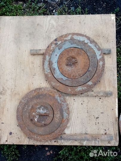 Кружки на плиту печи