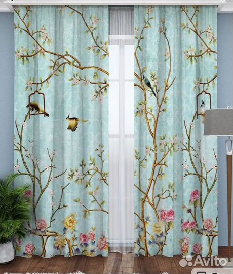 Шторы из габардина