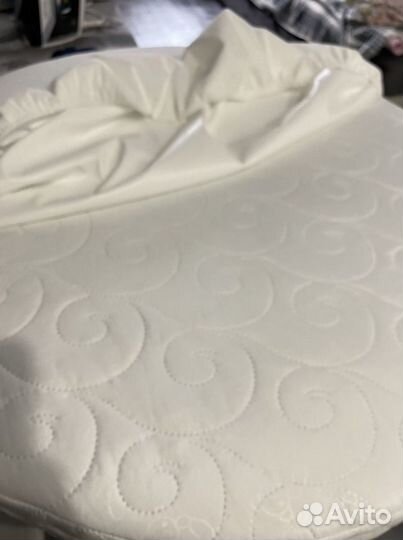 Матрас на круглую кроватку