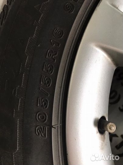 Литые диски r16 на BMW e90 с резиной