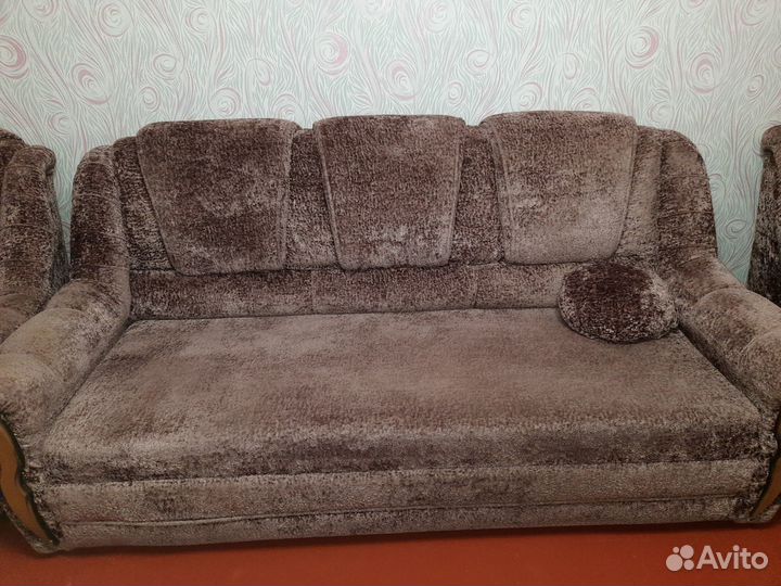 Диван с креслами бу