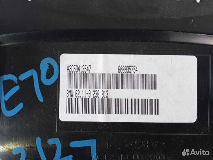 Щиток приборов BMW X5 E70 атм S3127