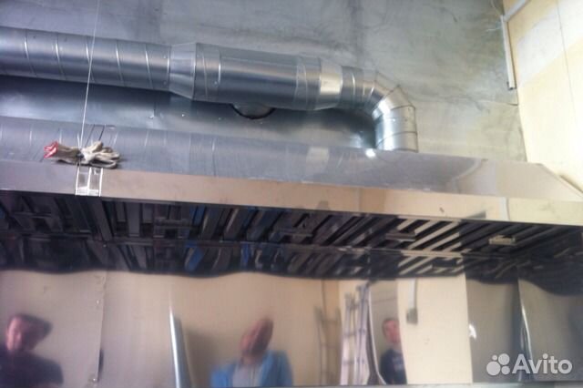 Зонт вытяжной пристенный