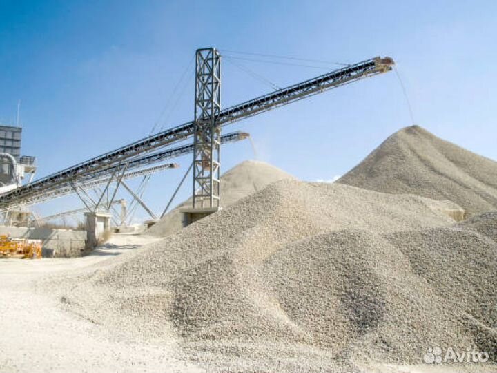 Щебень гранитный. Дома отдыха «Румянцево»