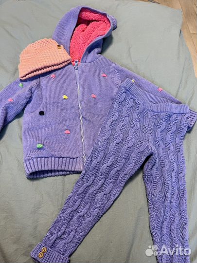 Костюм на девочку теплый