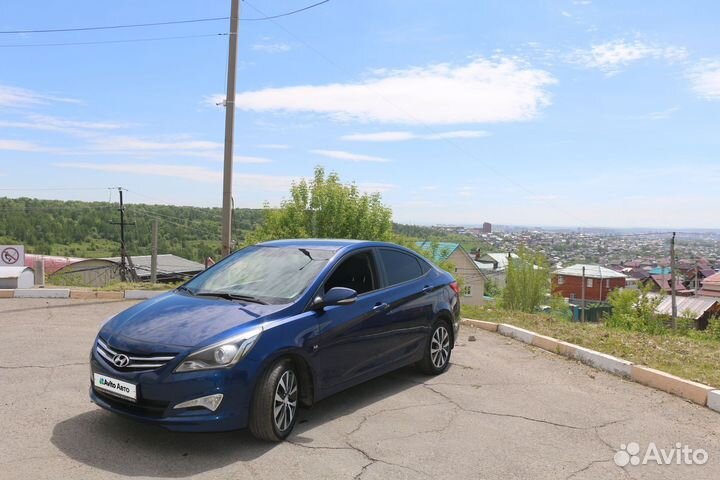 Hyundai Solaris 1.6 AT, 2015, 130 000 км