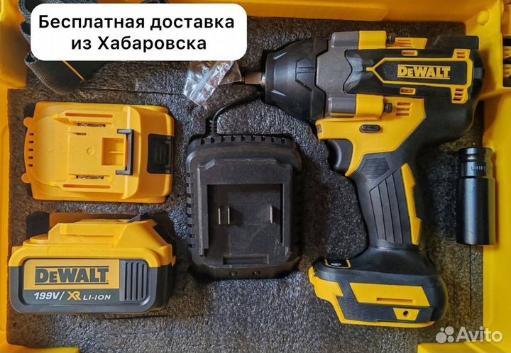 Аккумуляторный гайковерт DeWalt 800 Нм (Арт.53321)