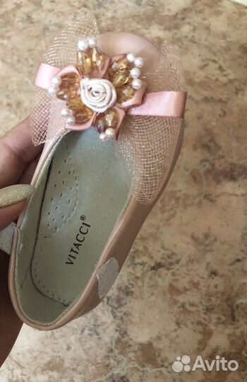 Туфли для девочки 22 размер