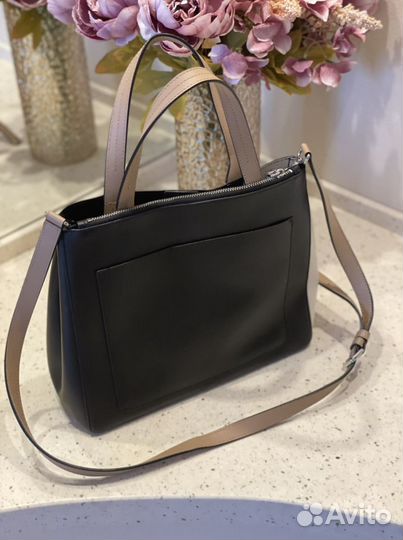 Сумка dknv натуральная кожа