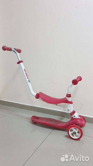 Самокат детский трехколесный бу
