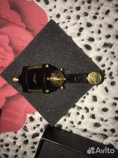 Машинка для тату, тату машинка Аэро черный муар