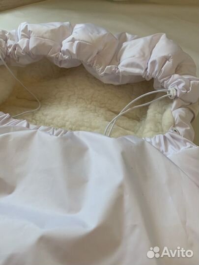 Зимний конверт в коляску