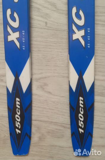 Лыжи+крепления+палки+чехол