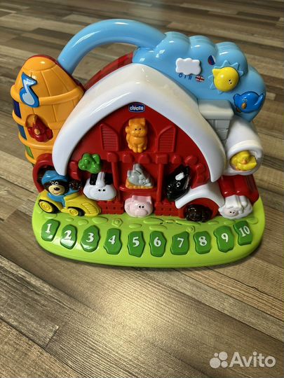 Игрушка Ферма chicco музыкальная развивающая