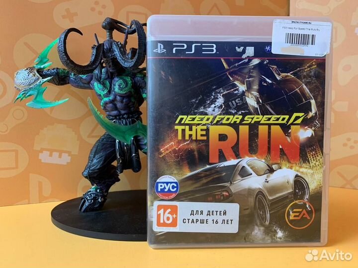 PS3 Need For Speed The RUN б.у