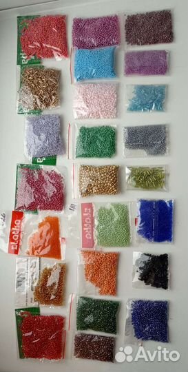 Бисер, стеклярус