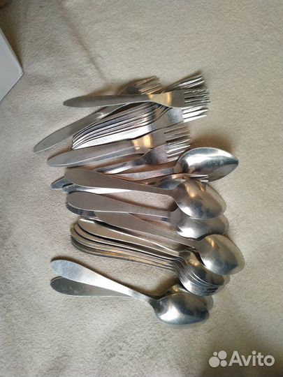 Ложка вилки алюминиевые