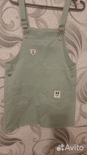 Джинсовый сарафан