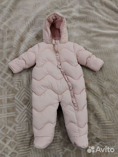 Зимний комбинезон для девочки 80