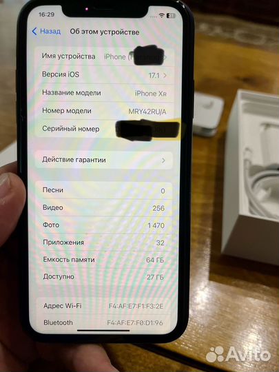 iPhone Xr, 64 ГБ