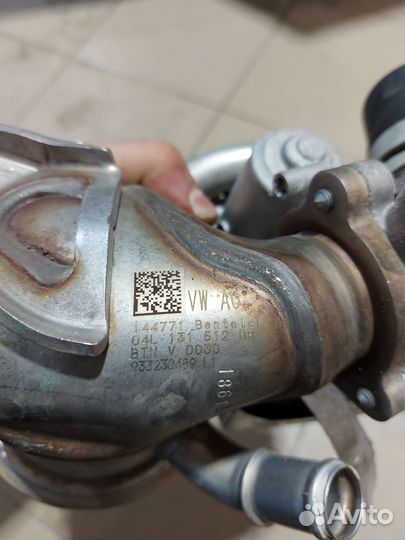 Радиатор EGR 2.0 TDI