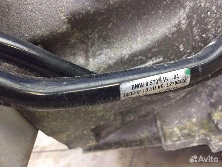 Трубопровод радиатора охлаждения масла кпп Bmw X3