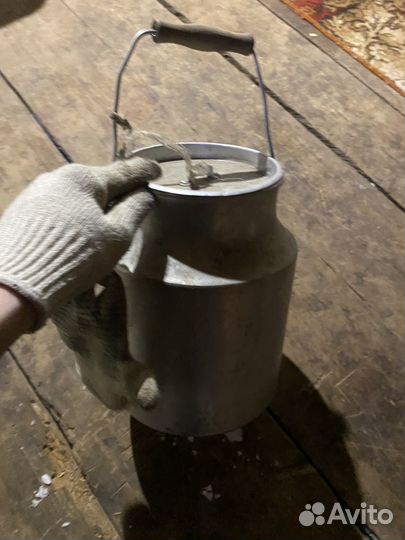 Алюминиевый бидон СССР