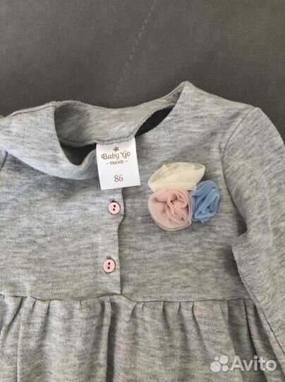 Платье для девочки 86