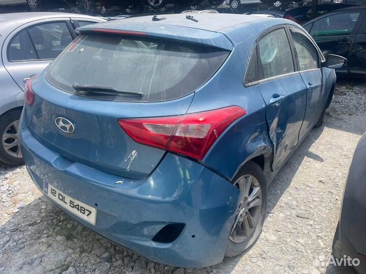 Радиатор интеркулера hyundai I30 GD 2012