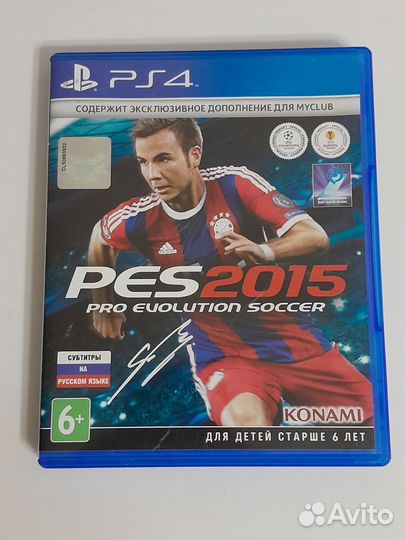 PS4 Pro Evolution Soccer (PES 2015) русские субтит