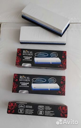 Точильный камень двухсторонний Royal Kuchen