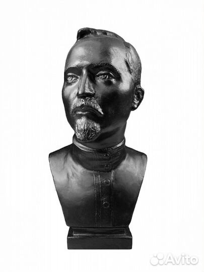 Бюст Дзержинского / чугун 13 см