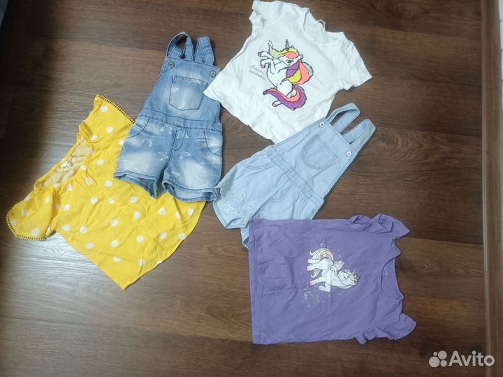 Одежда на девочку пакетом 110