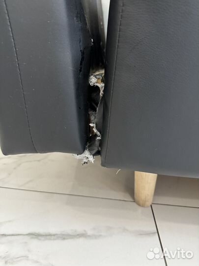 Диван раскладной бу экокожа